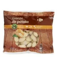 Mängden socker i Gnocchi de patata