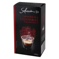 Mängden socker i Café colombia molido descafeinado natural