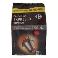 Mängden socker i Capsulas expresso intenso
