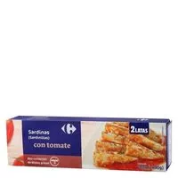 Mängden socker i Sardinilla en salsa de tomate
