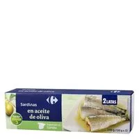 Mängden socker i Sardina aceite oliva rr-125