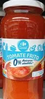 Mängden socker i Tomate frito 0 azúcares añadidos