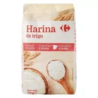 Mängden socker i Harina de trigo