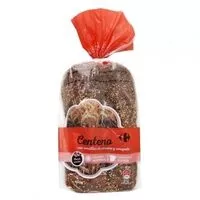 Mängden socker i Pan de 50% centeno y semillas de sesamo y amapolas