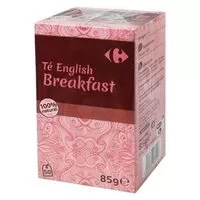 Mängden socker i Té English Breakfast