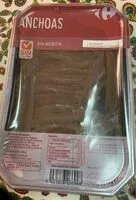 Mängden socker i Anchoas en aceite