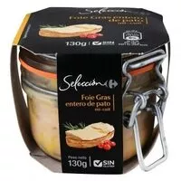 Mängden socker i Foie Gras Entero De Pato