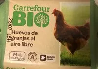 Mängden socker i Huevos de granjas al aire libre