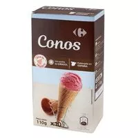 Mängden socker i Barquillos cucuruchos