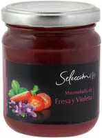 Mängden socker i Mermelada extra fresa con violeta