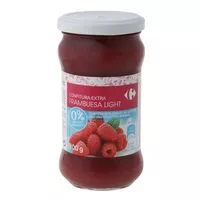 Mängden socker i Confitura light frambuesa