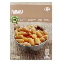 Mängden socker i Fabada asturiana