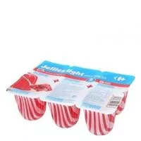 Mängden socker i Jellies light 0% fresa