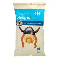 Mängden socker i Patatas fritas lisas vinagreta