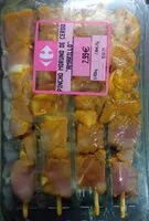 Mängden socker i Pincho moruno de cerdo "amarillo"