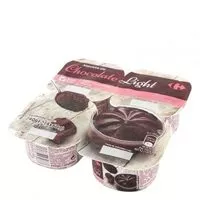 Mängden socker i Mousse de chocolate negro light