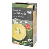 Mängden socker i Crema de calabacín con queso
