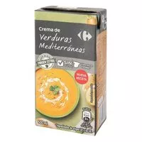 Mängden socker i Crema verduras mediterraneas