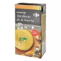 Mängden socker i Crema verduras huerta