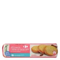 Mängden socker i Galleta rellena chocolate s/azúcares añadidos