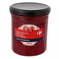 Mängden socker i Confitura fresa