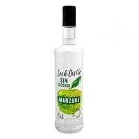 Mängden socker i Licor de manzana verde sin alcohol