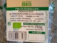 Mängden socker i Zanahoria