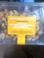 Mängden socker i Anacardo frito