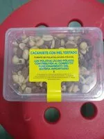 Mängden socker i Cacahuete con piel tostado