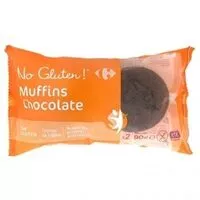 Mängden socker i Muffins de chocolate sin gluten