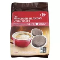 Mängden socker i Café descafeinado monodosis blandas