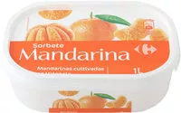 Mängden socker i Sorbete de mandarina
