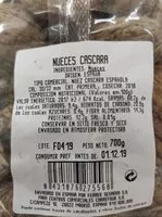 Mängden socker i Nueces cascara