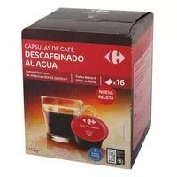 Mängden socker i Café descafeinado