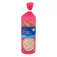 Mängden socker i Tortitas arroz con amaranto