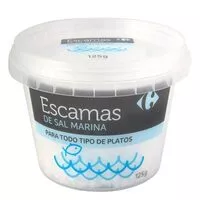 Mängden socker i Sal marina en escamas