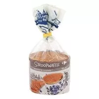 Mängden socker i Stroopwafels rellenas de caramelo