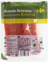 Mängden socker i Jamon Serrano Reserva Loncha