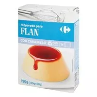 Mängden socker i Preparado postre flan con caramelo