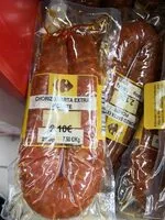 Mängden socker i chorizo sarta extra picante