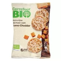 Mängden socker i Mini tortitas de maiz con queso cheddar