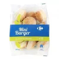 Mängden socker i Pan mini hamburguesas con sésamo