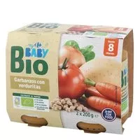 Mängden socker i Tarrito garbanzos verduras