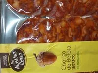 Mängden socker i Chorizo de bellota ibérico