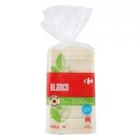 Mängden socker i Pan molde blanco sin corteza