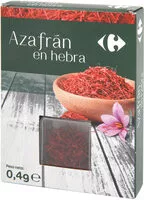 Mängden socker i Azafran en rama