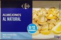 Mängden socker i Almejones al natural