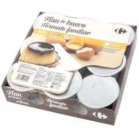 Mängden socker i Flan de huevo familiar
