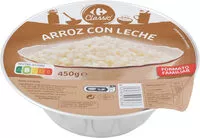 Mängden socker i Arroz con leche