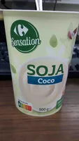 Mängden socker i Soja y coco